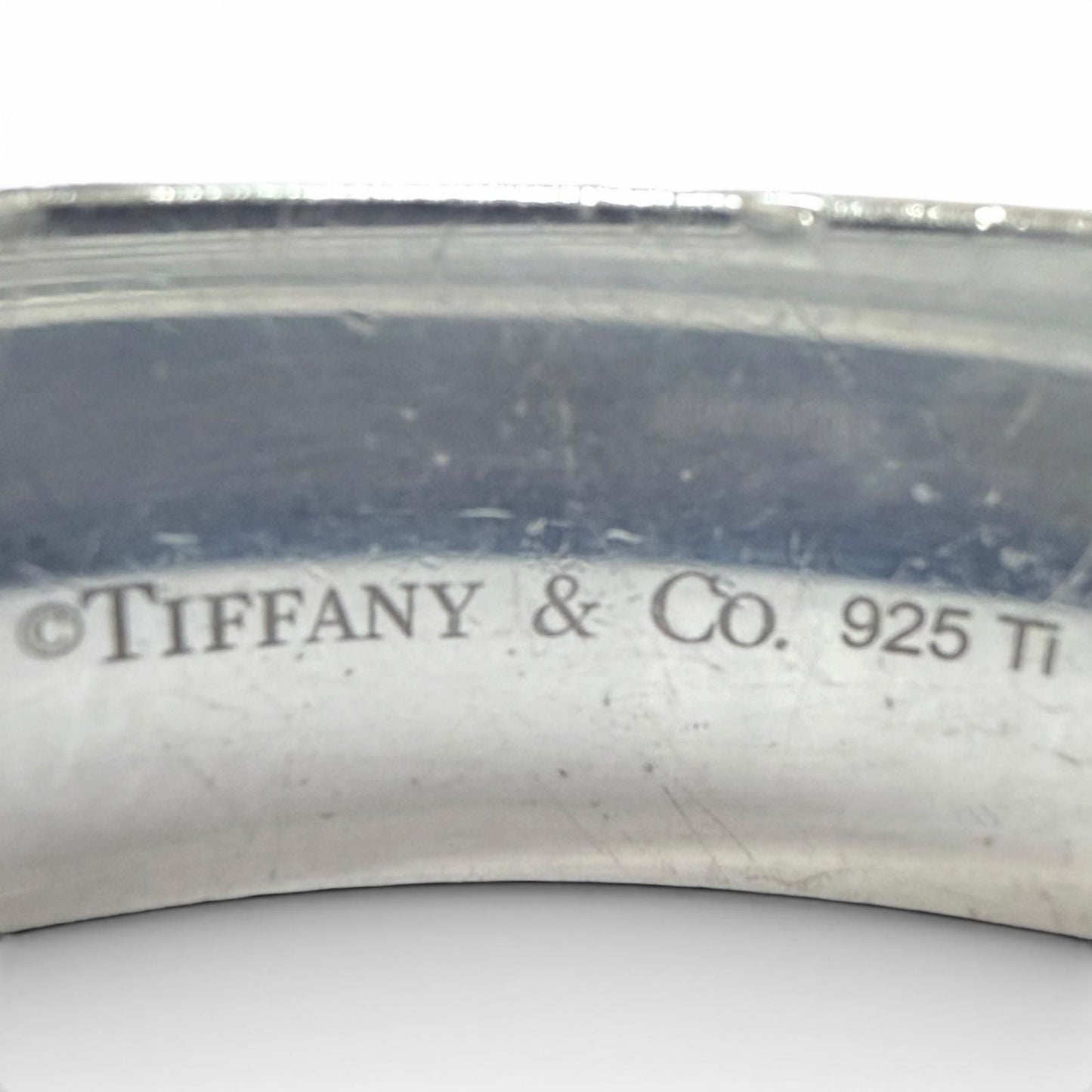 Tiffany & Co Plate Link 925 TI Bracelet Silver — view 8