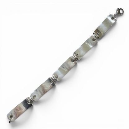 Tiffany & Co Plate Link 925 TI Bracelet Silver — view 5