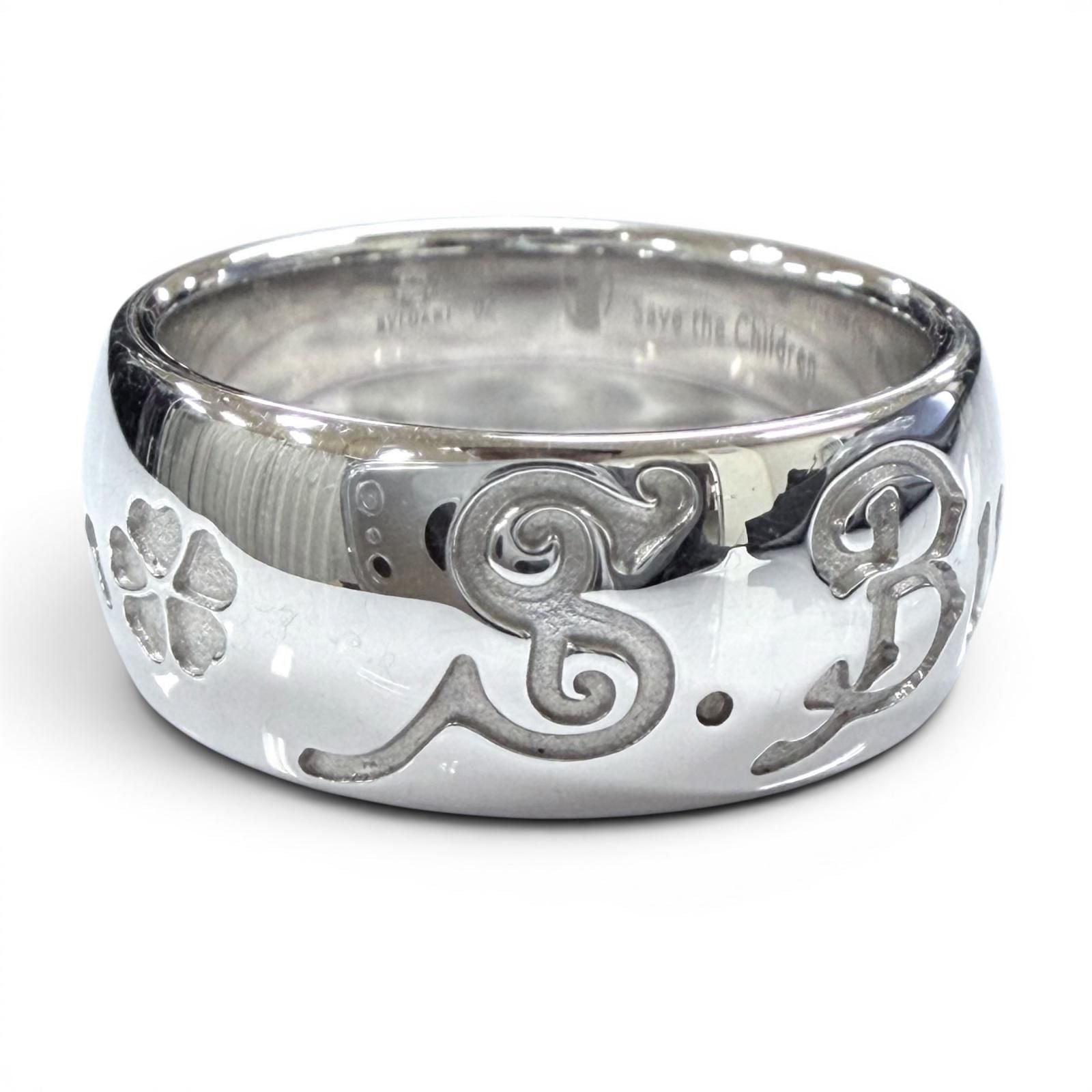 Bvlgari Se Bu the Children Ring 925 Silver — view 5