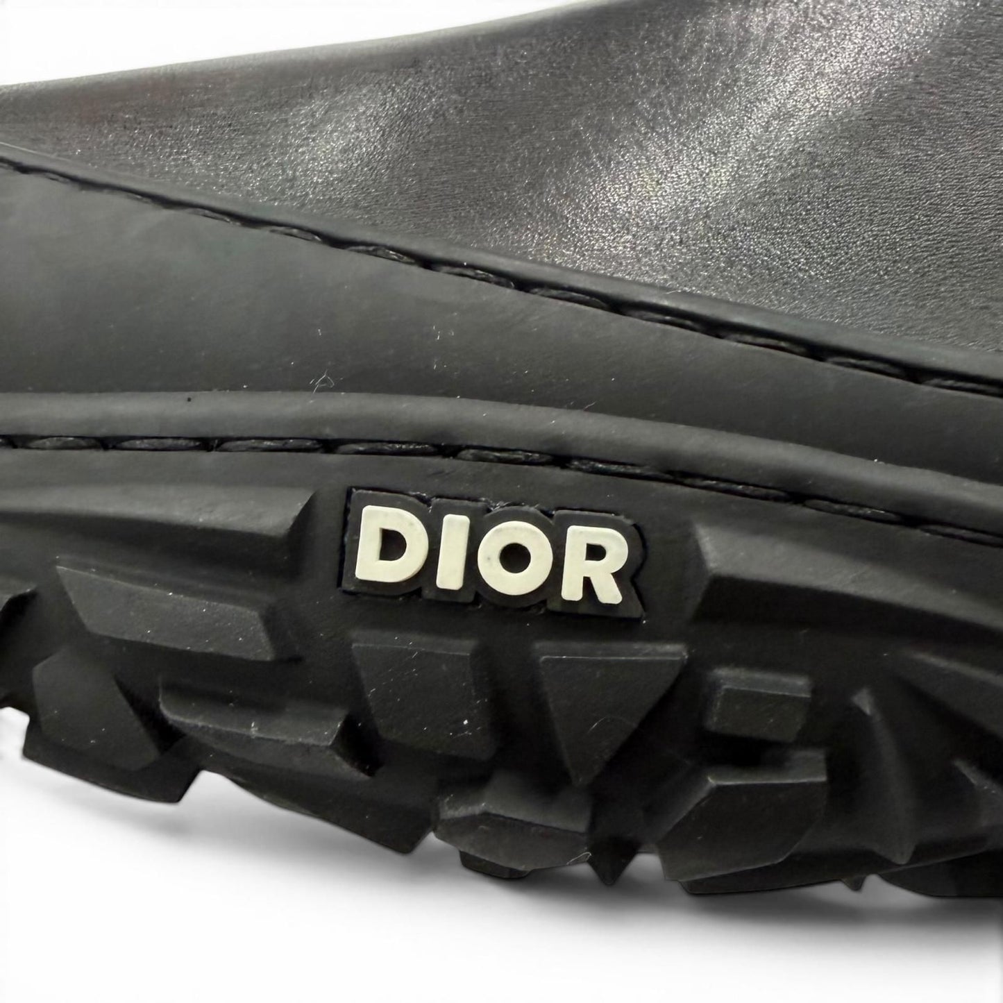 Dior Homme Leather Chelsea Boots Ankle Black 41 Recommended — view 6