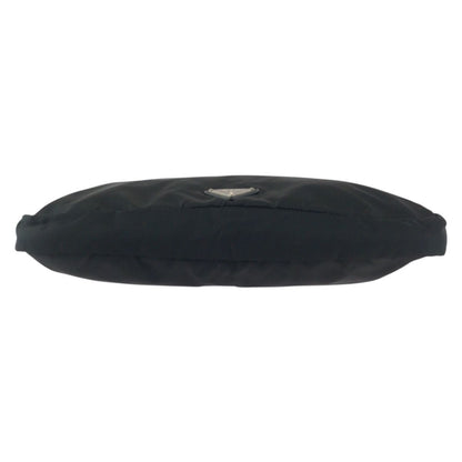 Prada Tessuto Black Silver Nylon Clutch PC Case — view 9