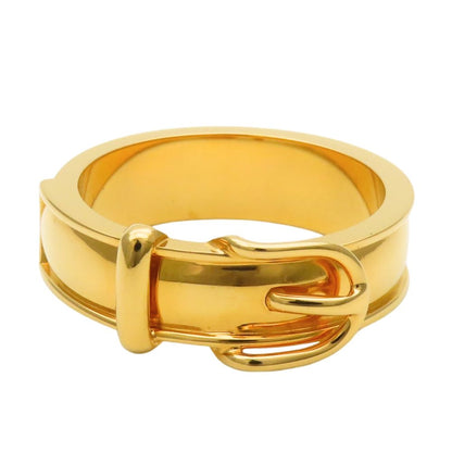 Hermes Scarf Ring Ceinture Metal Gold Belt Motif