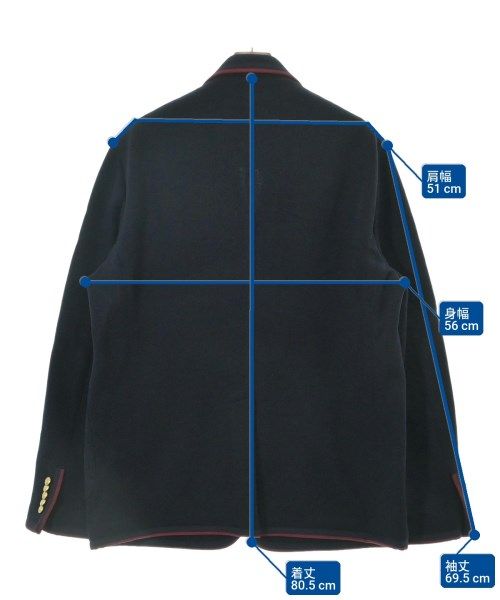Gucci Tailored Jacket Navy — view 9