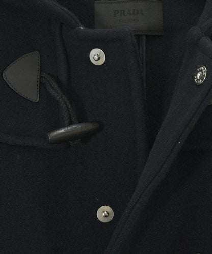 Prada Duffle Coat Navy — view 7