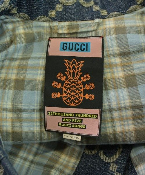 Gucci Denim Jacket Navy — view 3