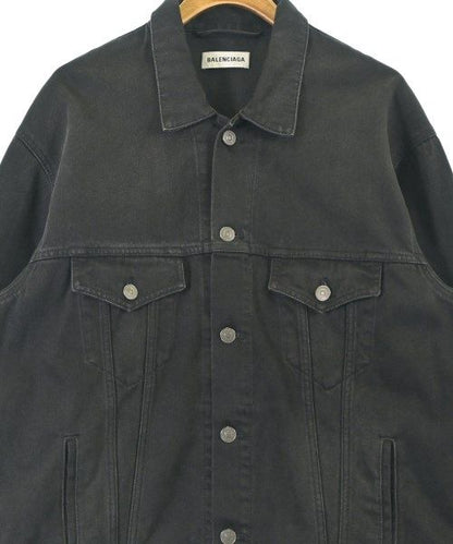 Balenciaga Denim Jacket Black — view 4