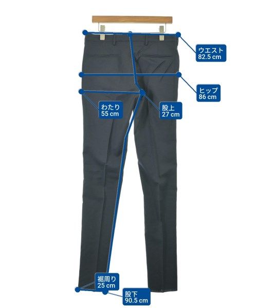Prada Trousers Pants Navy — view 7