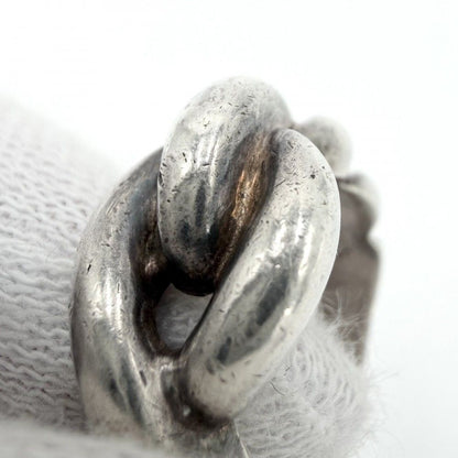 Hermes Ring Torsade Small 49 925 Sterling Silver — view 8