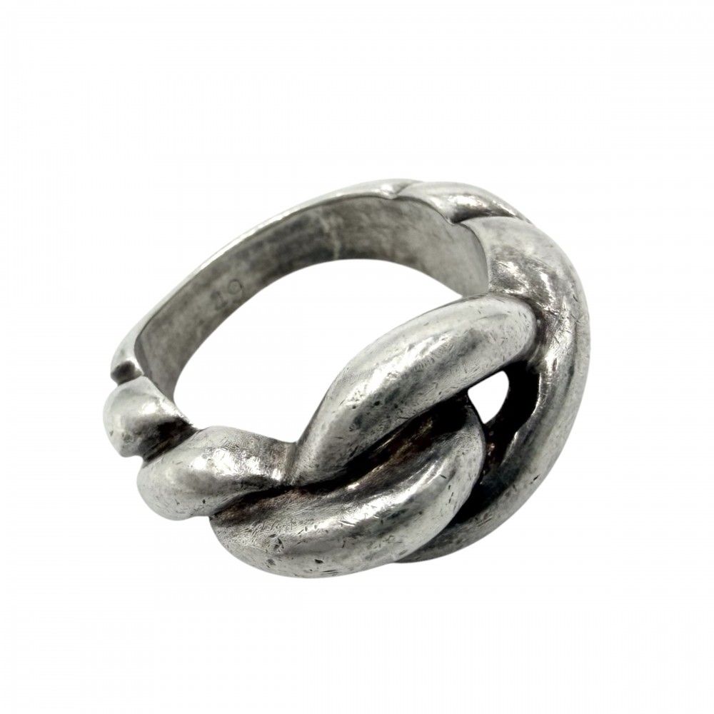 Hermes Ring Torsade Small 49 925 Sterling Silver