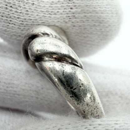 Hermes Ring Torsade Small 49 925 Sterling Silver — view 7