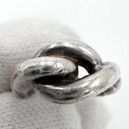 Hermes Ring Torsade Small 49 925 Sterling Silver — view 6