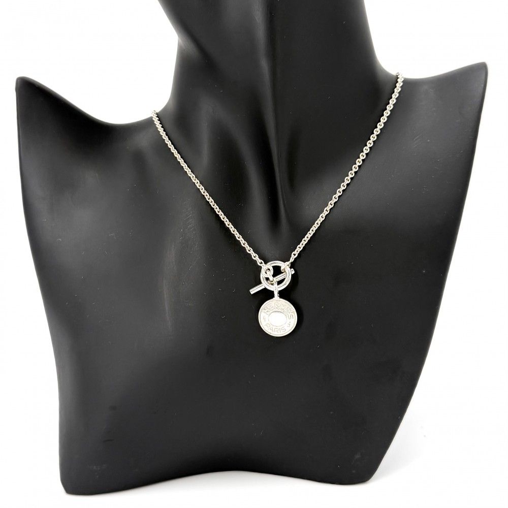 Hermes Necklace Series Amulet Exlibris Pendant 925 Sterling Silver — view 3
