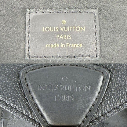 Louis Vuitton Backpack Monogram Empreinte Montsouris PM Black Silver — view 5