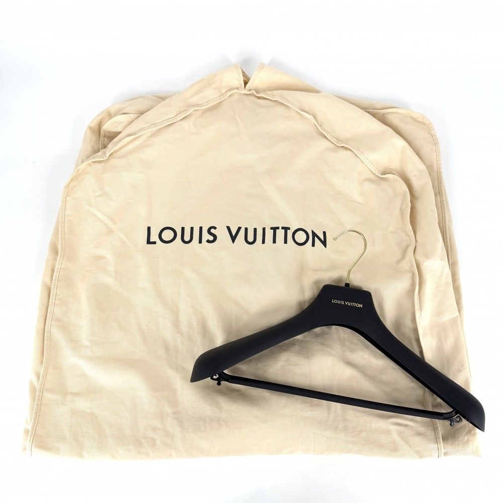 Louis Vuitton Denim Jacket Boyhood Fringe Distressed Monogram 48 Pink Blue — view 7