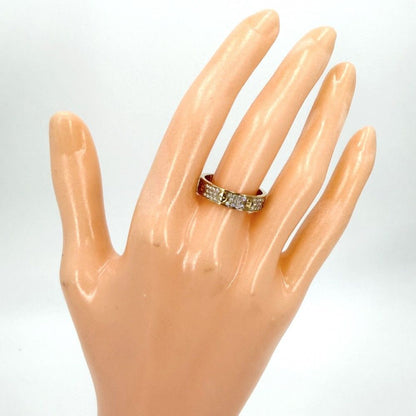 Cartier Ring Love Small Pave 18k YG Gold 88 Diamonds — view 2