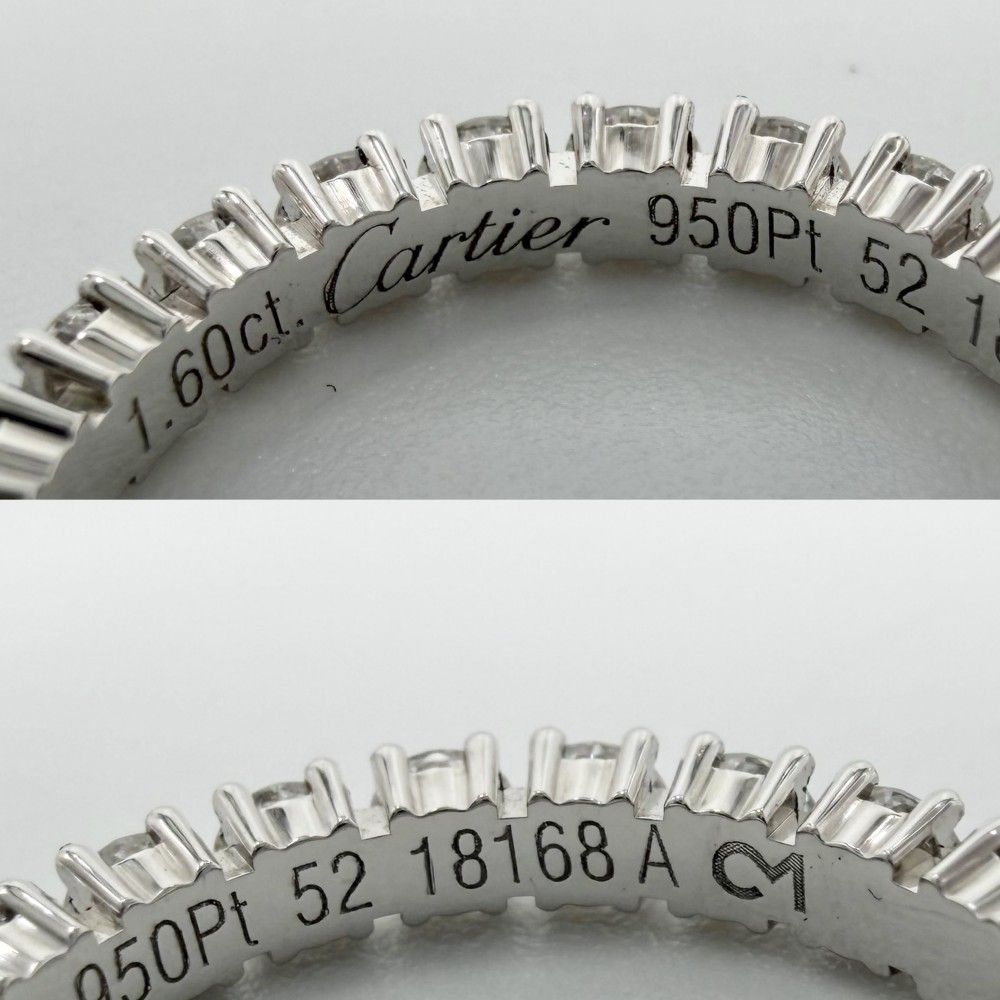 Cartier Ring Full Eternity Destiny Pave 52 Diamond — view 4