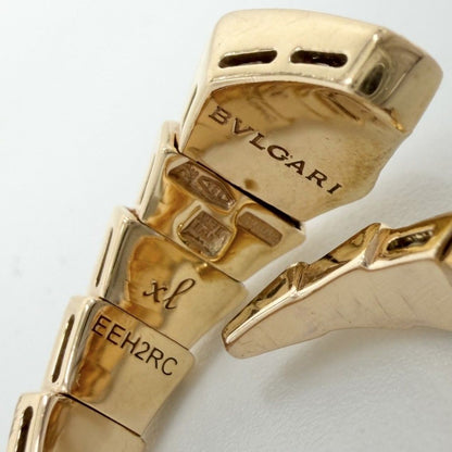 Bvlgari Ring Serpenti Viper XL 18k PG Gold Diamond — view 4