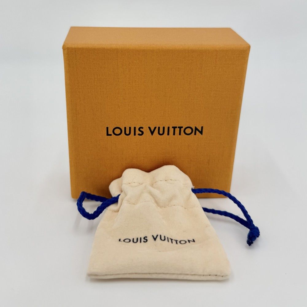 Louis Vuitton Necklace LV 2 Chain with Adjuster Star Line Stone Gold — view 9