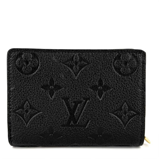 Louis Vuitton Bifold Wallet Monogram Empreinte Portefeuille Mini Snap Button