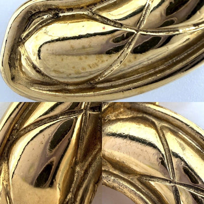 Chanel Brooch Quilted CC Logo Vintage Gold Plated — view 5