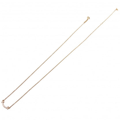 Tiffany & Co Necklace T Smile Mini Pendant Adjustable Star with 18k PG Gold — view 5