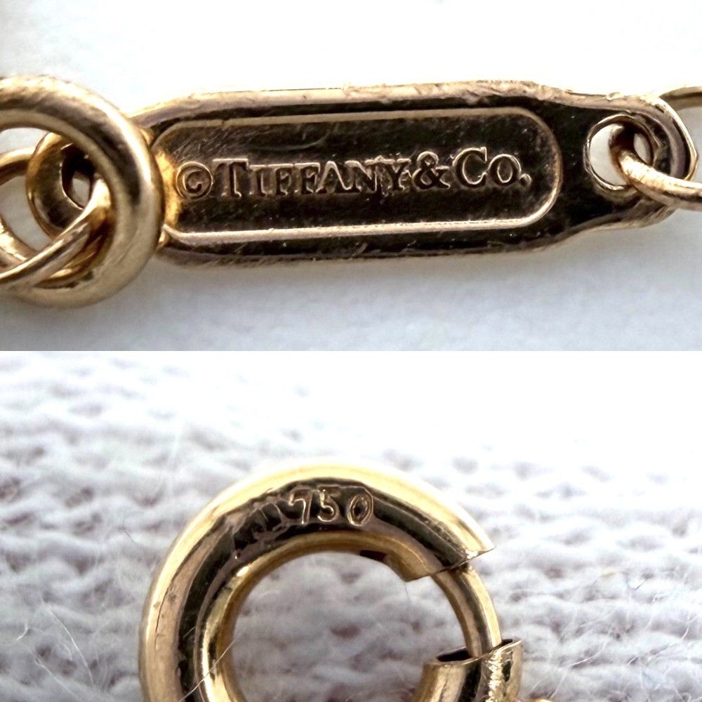 Tiffany & Co Necklace T Smile Mini Pendant Adjustable Star with 18k PG Gold — view 4