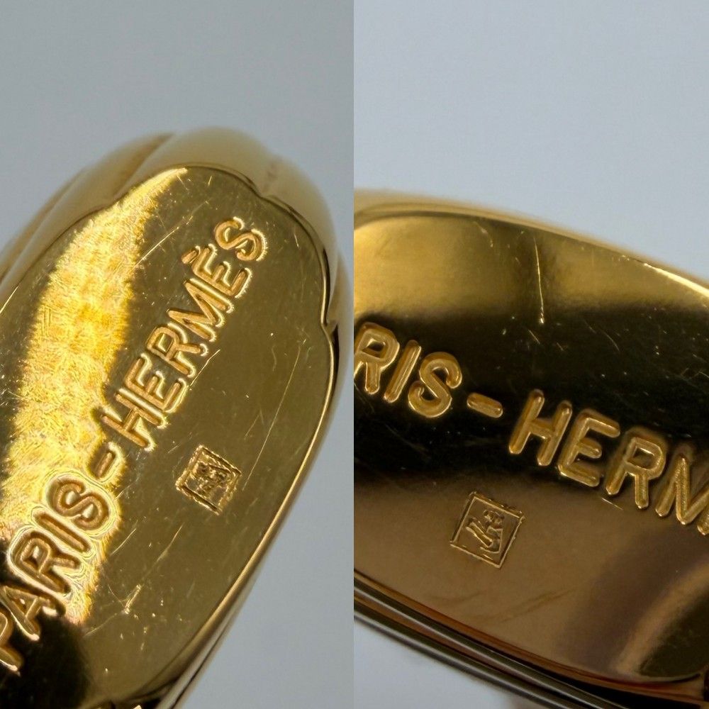 Hermes Key Holder Paris Air Yacht Ship Cadena Charm Gold — view 6