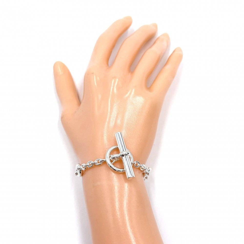 Hermes Bracelet Chaine D'ancre Farandole 925 Sterling Silver — view 2