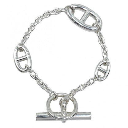 Hermes Bracelet Chaine D'ancre Farandole 925 Sterling Silver