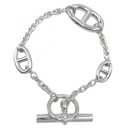 Hermes Bracelet Chaine D'ancre Farandole 925 Sterling Silver