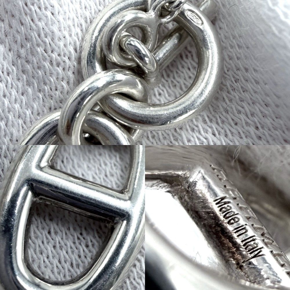 Hermes Necklace Chaine D'ancre Amulet Pendant 925 Sterling Silver — view 6