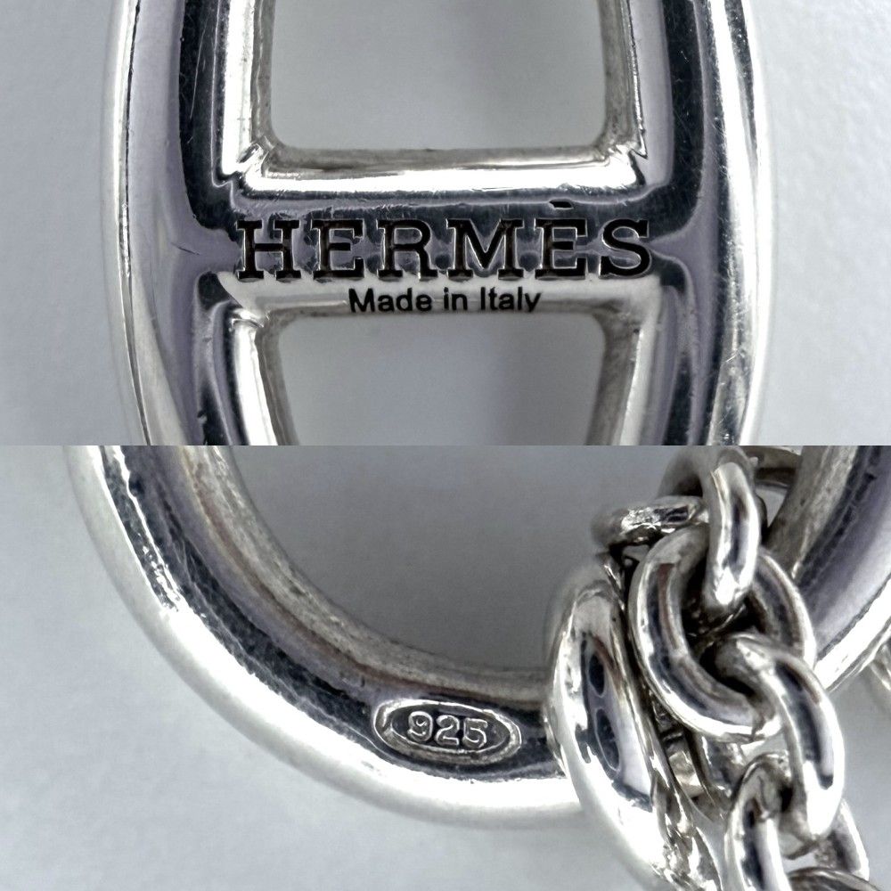 Hermes Necklace Chaine D'ancre Amulet Pendant 925 Sterling Silver — view 5