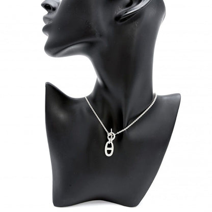Hermes Necklace Chaine D'ancre Amulet Pendant 925 Sterling Silver — view 4
