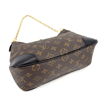 Louis Vuitton 2-Way Monogram Boulogne PM Shoulder Bag Crossbody Black Noir — view 3