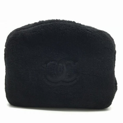 Chanel CC Logo Sandals Shu-z Shoes 36 C Pouch LadyBlack — view 6