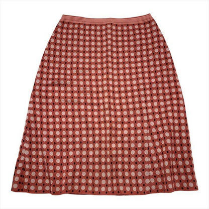 Chanel CC Logo 38 Cashmere z Knit Skirt LadyPink — view 5