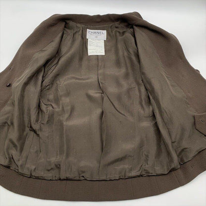 Chanel CC Logo Bo hmm 34 hmm ji le Jacket LadyBrown — view 3
