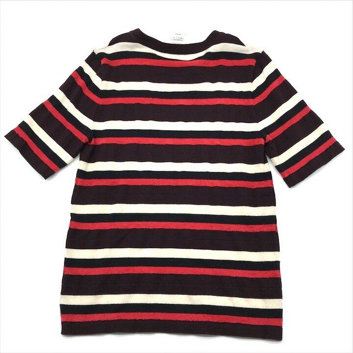 Chanel Bohmm re hmm Bo Short Sleeve Knit hmm ji Sweater — view 2