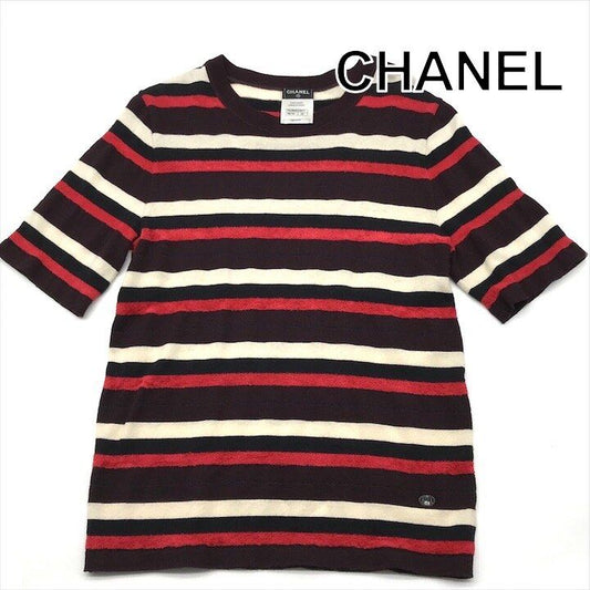 Chanel Bohmm re hmm Bo Short Sleeve Knit hmm ji Sweater