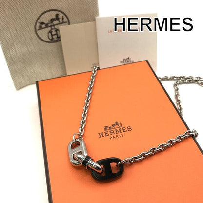 Hermes hmm Necklace hmmz Silver