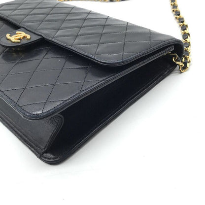 Chanel CC Logo Quilted Leather Che Hmm Shoulder Bag LadyBlack — view 6