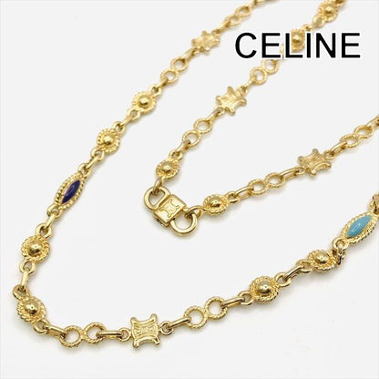 Celine Triomphe hmm Necklace LadyAccessories Gold