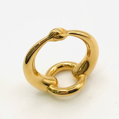 Hermes Scarf Ring hmmz Gold — view 9