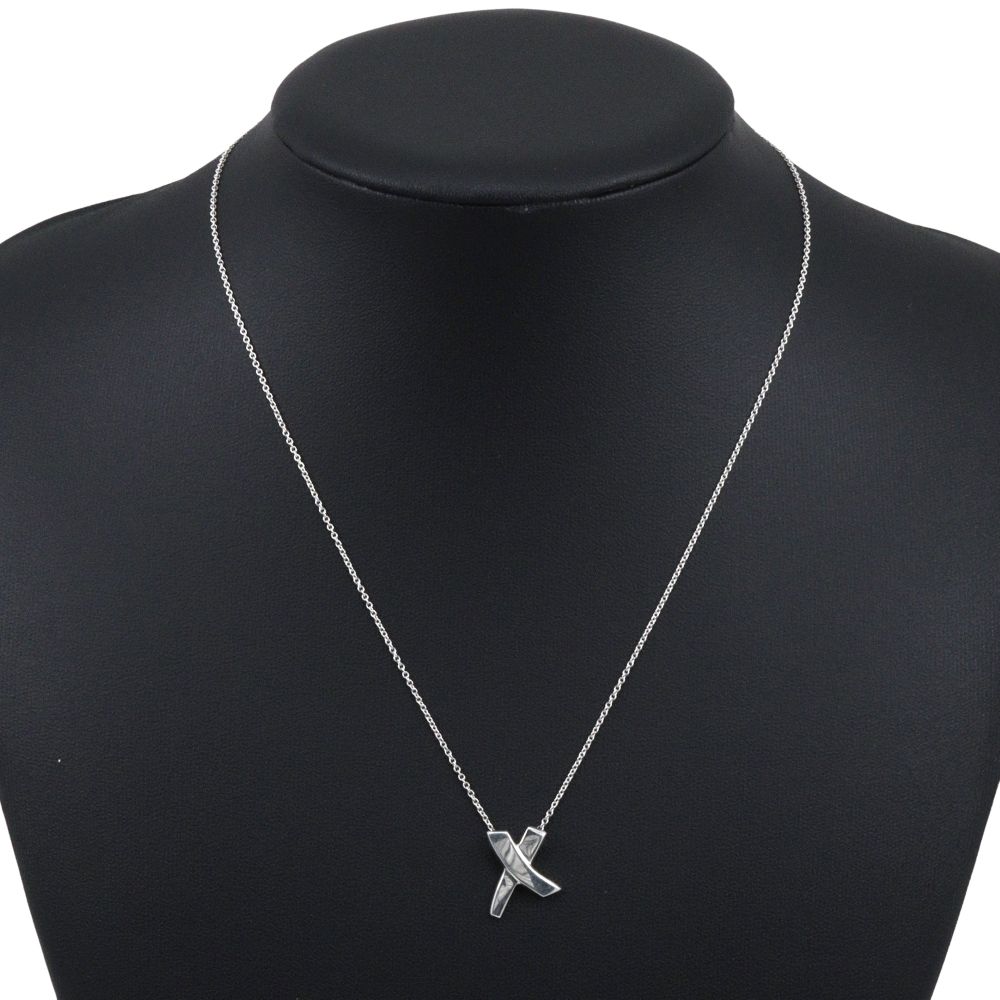 Tiffany & Co Loving Heart 925 Sterling Silver Necklace — view 2