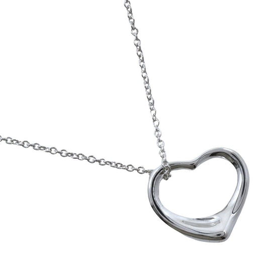 Tiffany & Co Open Heart Elsa Peretti 925 Sterling Silver Necklace
