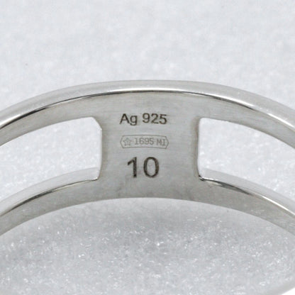 Gucci Interlocking GG 925 Sterling Silver Ring — view 6