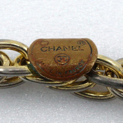Chanel CC Logo Coin Charm Vintage Gold Plated Necklace — view 6