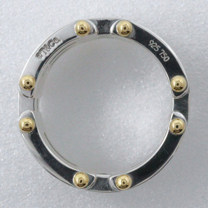 Tiffany & Co Gate Ring Vintage 925 Sterling Silver Gold — view 3
