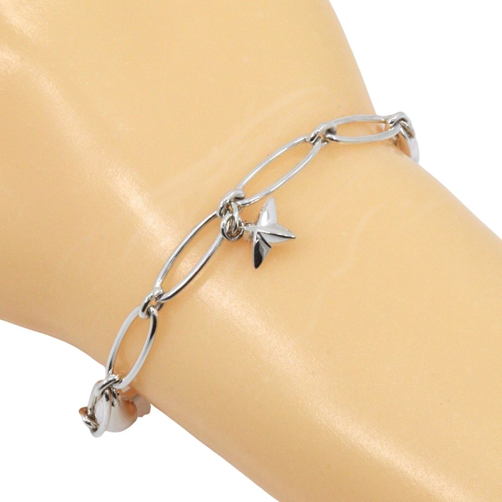 Tiffany & Co Icon Charm Elsa Peretti 925 Sterling Silver Bracelet