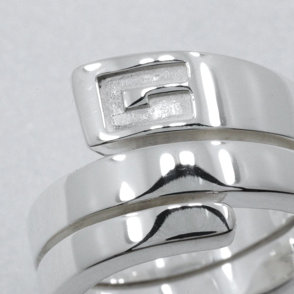 Gucci Logo Snake 925 Sterling Silver Ring — view 4
